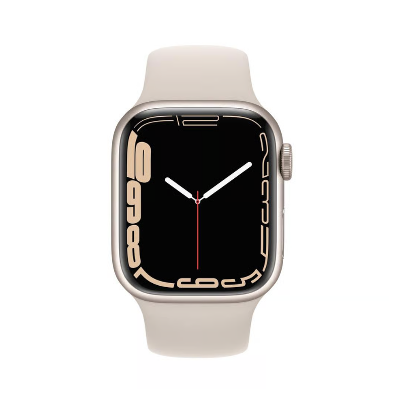 Apple Watch Serie 7 Sterrenlicht_1