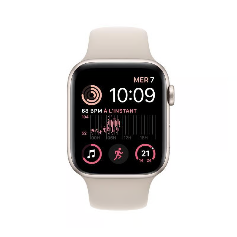 Apple Watch Serie SE 2022 - Sterrenlicht