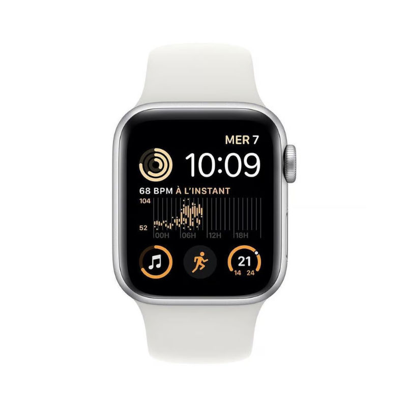 Apple Watch Serie SE 2022 zilver_1
