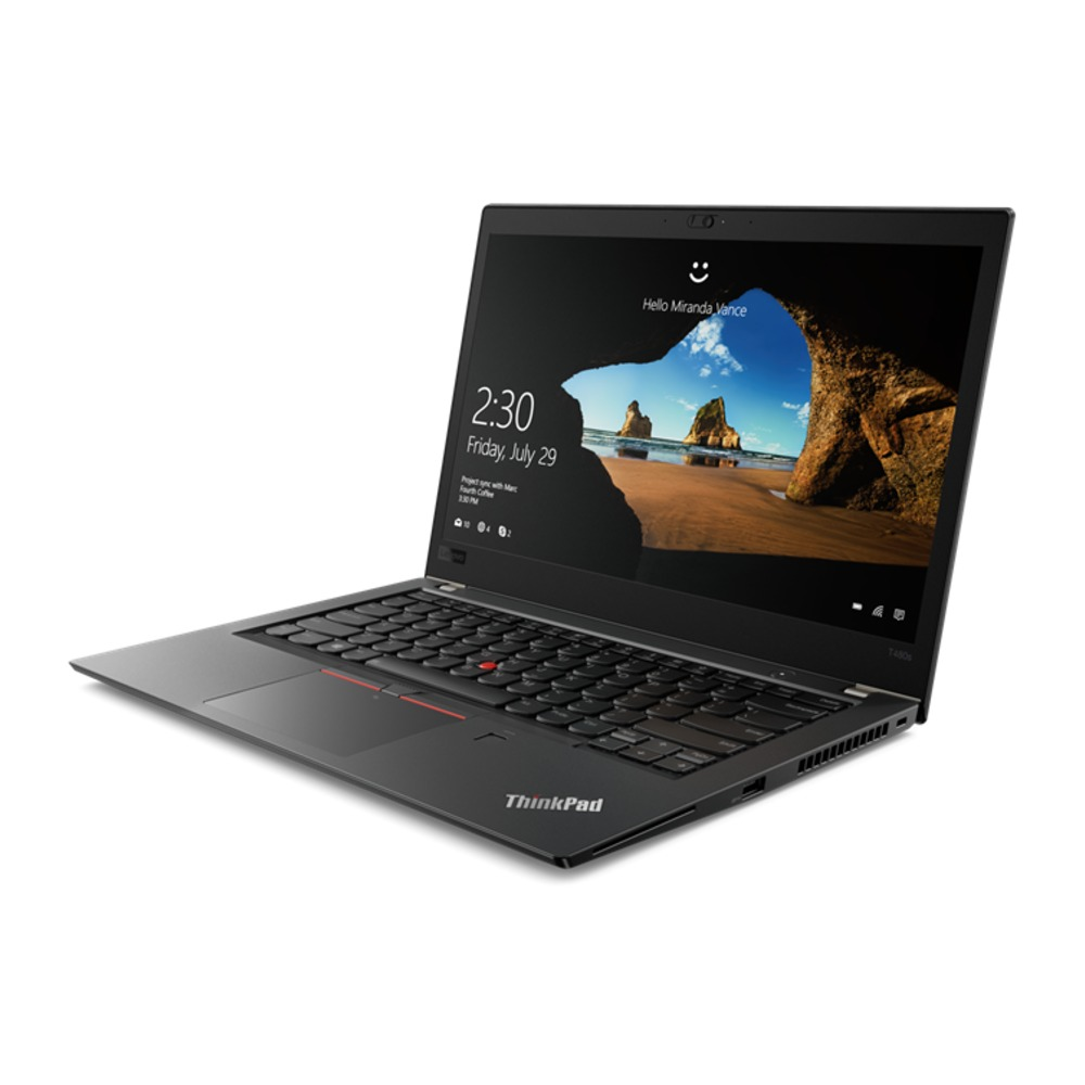 Lenovo ThinkPad T480s (2018) in Zwart, foto 4
