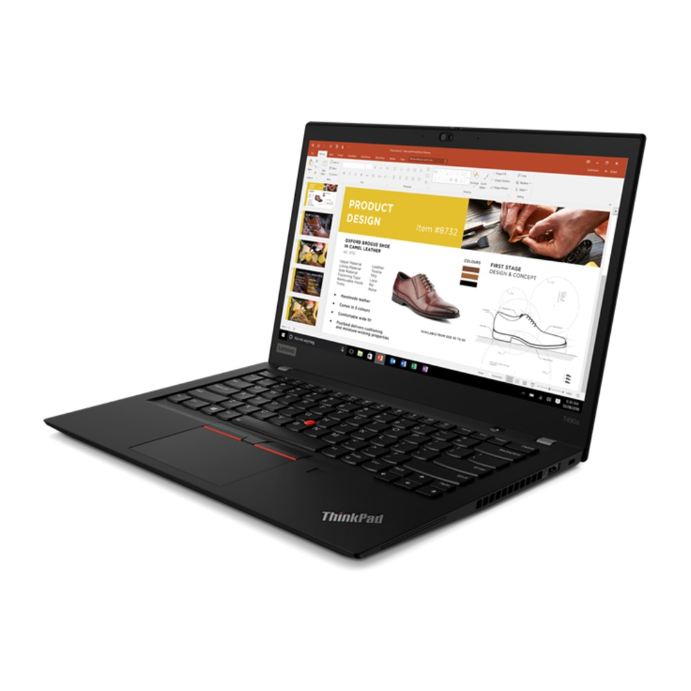 Lenovo ThinkPad T490s (2019) in Zwart, foto 4