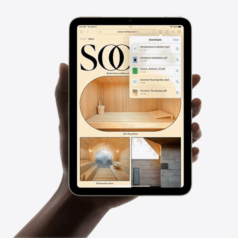 iPad mini 8.3 2021 6e generatie Sterrenlicht 2