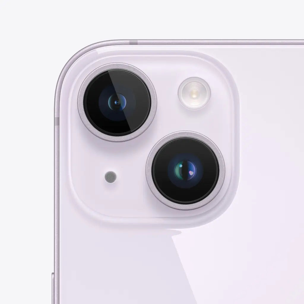 iPhone 14 Plus in Paars, foto 3