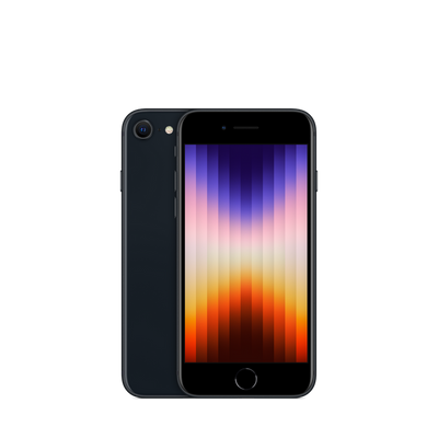 iPhone SE 2022 64GB Middernacht Zwart