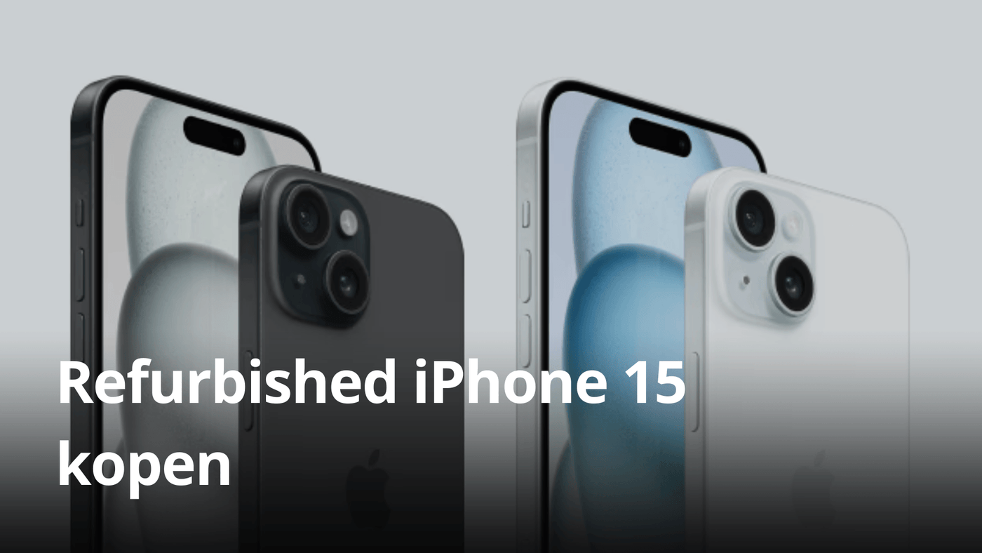 Refurbished iPhone 15 kopen