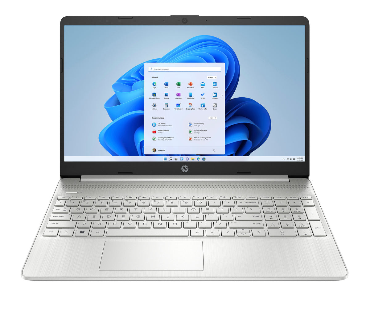 HP Laptop 15s-eq2045no (2021) in Zilver, foto 2