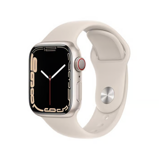 Apple Watch Serie 7 Sterrenlicht