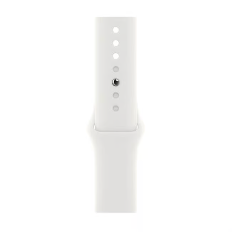 Apple Watch Serie 7 Zilver bandje