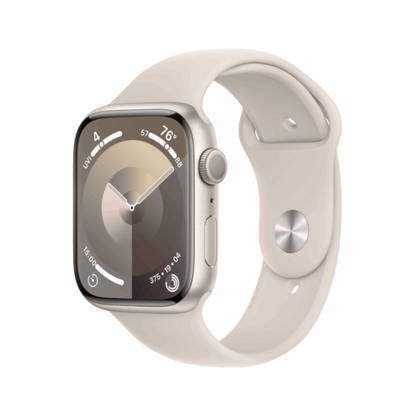 Refurbished Apple Watch Serie 9 Sterrenlicht