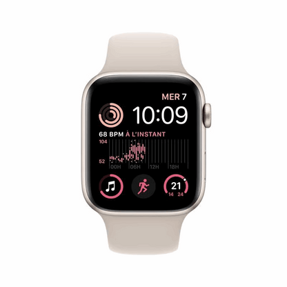 Apple Watch Serie SE 2022 Sterrenlicht