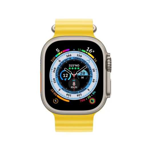 Apple Watch Ultra 2022 ocean geel 2
