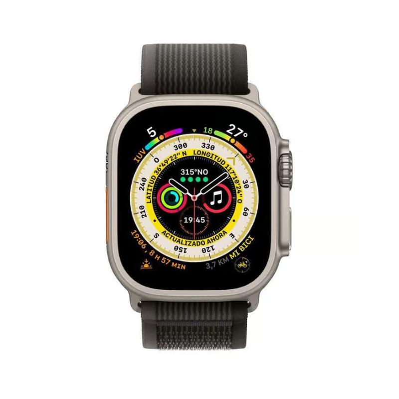 Apple Watch Ultra 2022 Trail Zwart 2