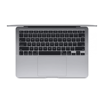 MacBook Air 13 inch 2020 Intel i3 Spacegrijs bovenkant