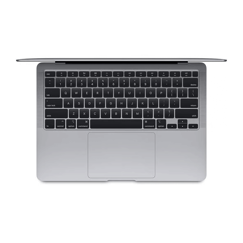 MacBook Air 13 inch 2020 Intel i3 Spacegrijs bovenkant