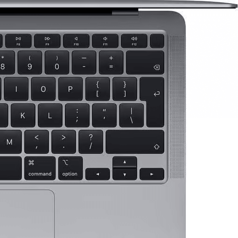 MacBook Air 13 inch 2020 Intel i3 Spacegrijs toetsenbord