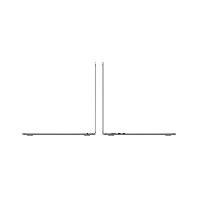 MacBook Air 15 inch 2024 M3 Spacegrijs zijkant