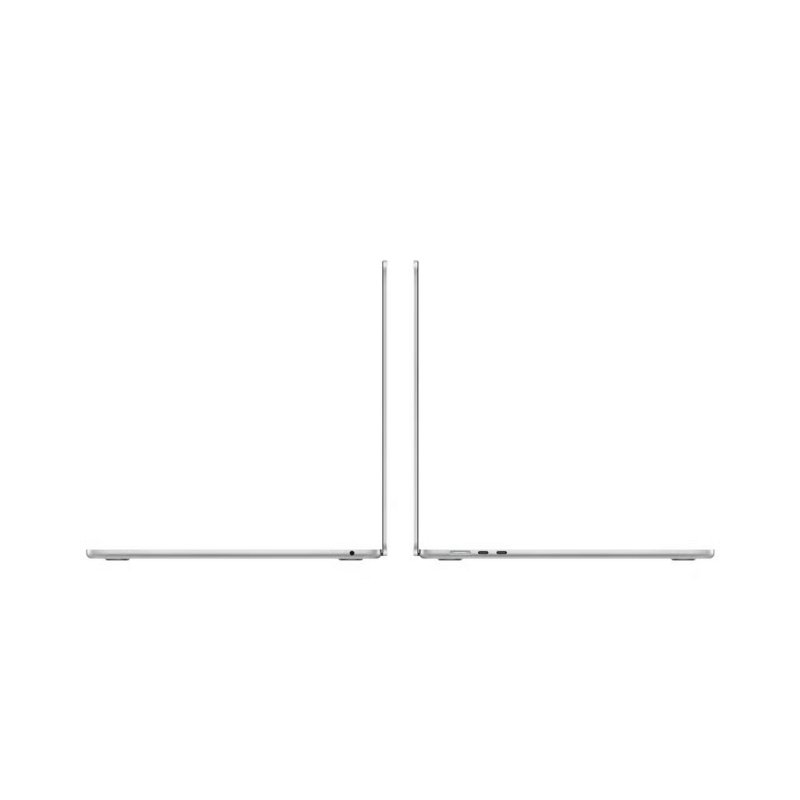 MacBook Air 15 inch 2024 M3 Zilver zijkant