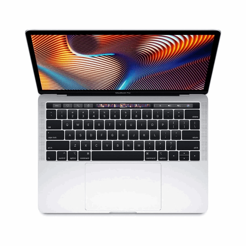 MacBook Pro 13 inch 2019 Intel i7 Zilver