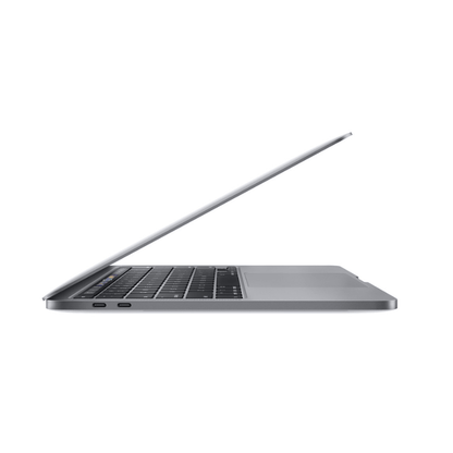 MacBook Pro 13 inch 2018 Intel i7 Spacegrijs zijkant