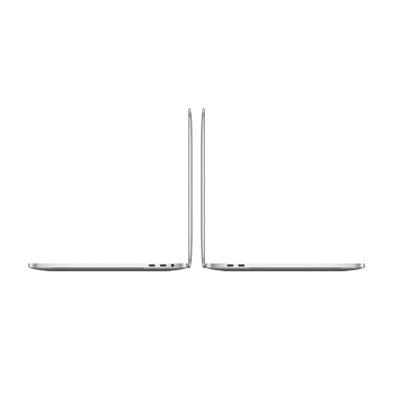 MacBook Pro 13 inch 2018 Intel i7 Zilver zijkant open