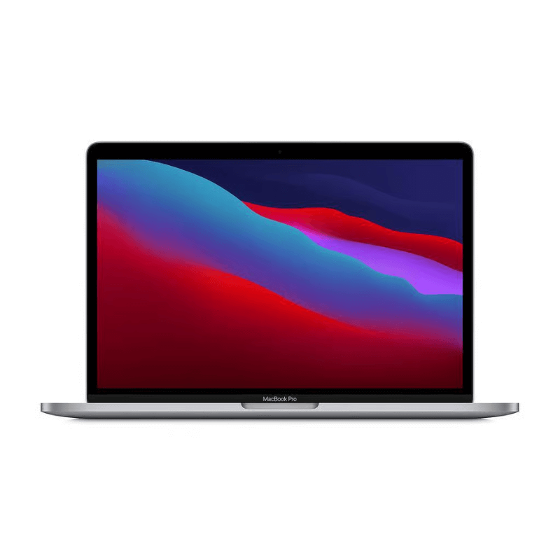 MacBook Pro 13 inch 2020 M1 Spacegrijs voorkant