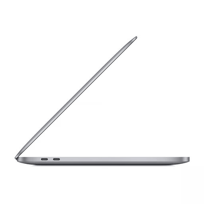 MacBook Pro 13 inch 2020 M1 Spacegrijs zijkant