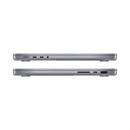 MacBook Pro 14 inch 2023 M2 Pro Spacegrijs zijkant
