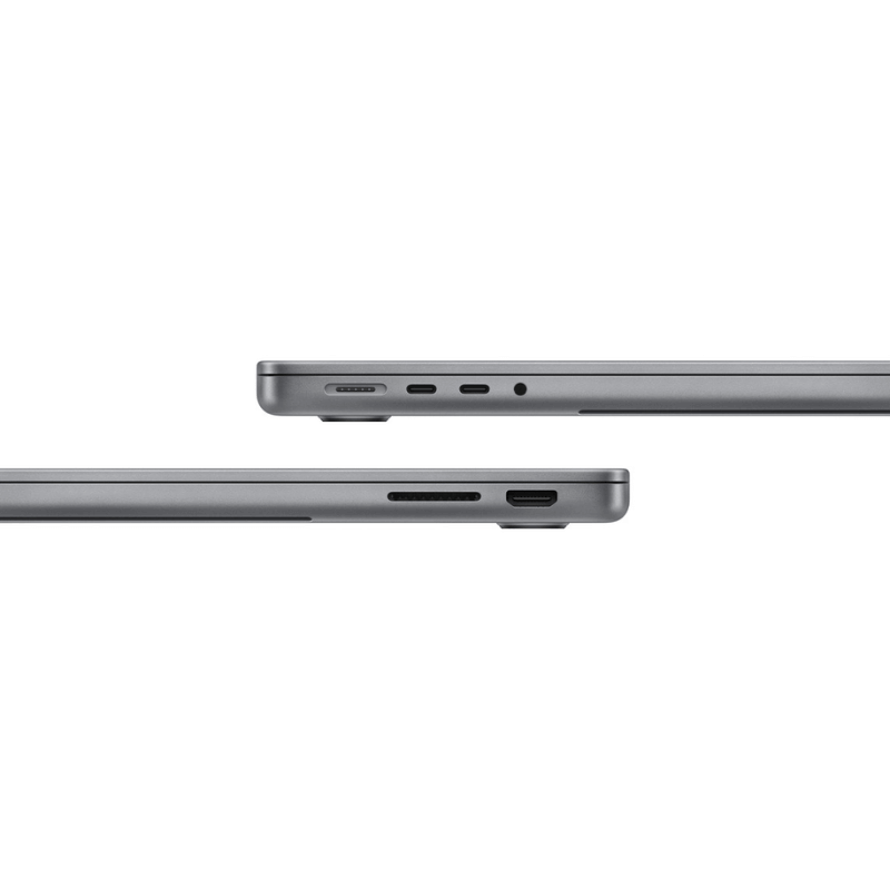 MacBook Pro 14 inch 2023 M3 Spacegrijs usb port