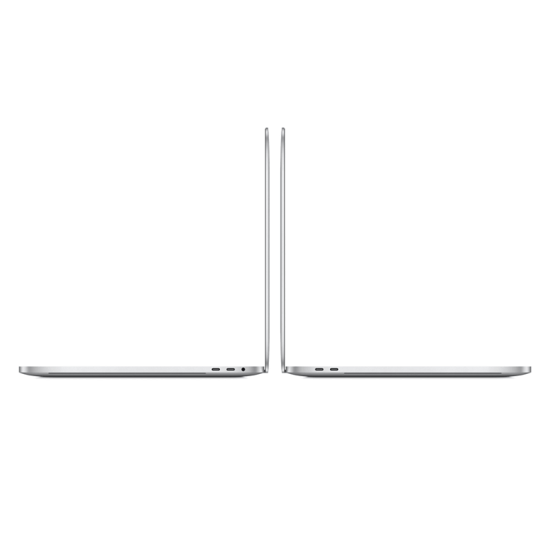 MacBook Pro 16 inch 2019 Intel i7 Zilver zijkant