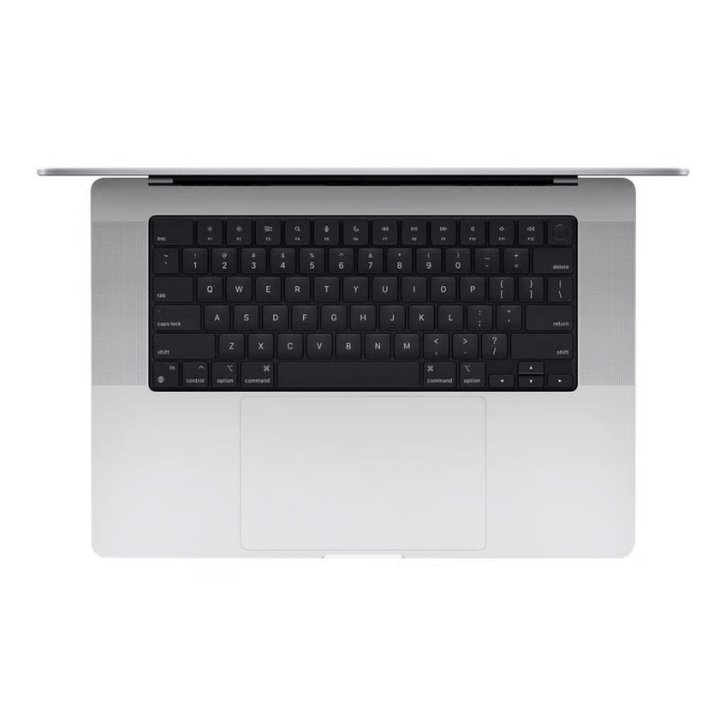 MacBook Pro 16 inch 2023 M2 Max Zilver boven