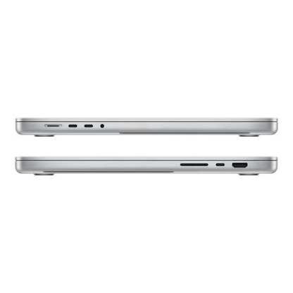 MacBook Pro 16 inch 2023 M2 Max Zilver zijkant
