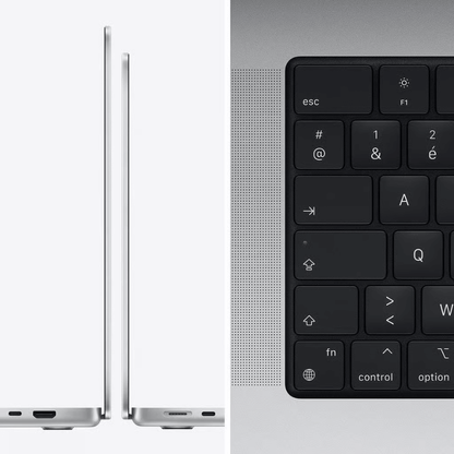 MacBook Pro 16 inch 2021 M1 Max Zilver