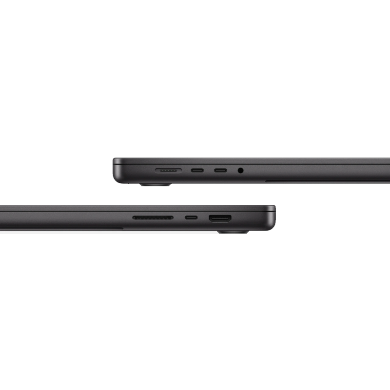 MacBook Pro 16 inch (2023) M3 Pro in Spacezwart, foto 3