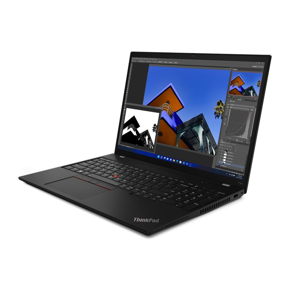 Lenovo ThinkPad P16s Gen 1 (2022) in Zwart, foto 3