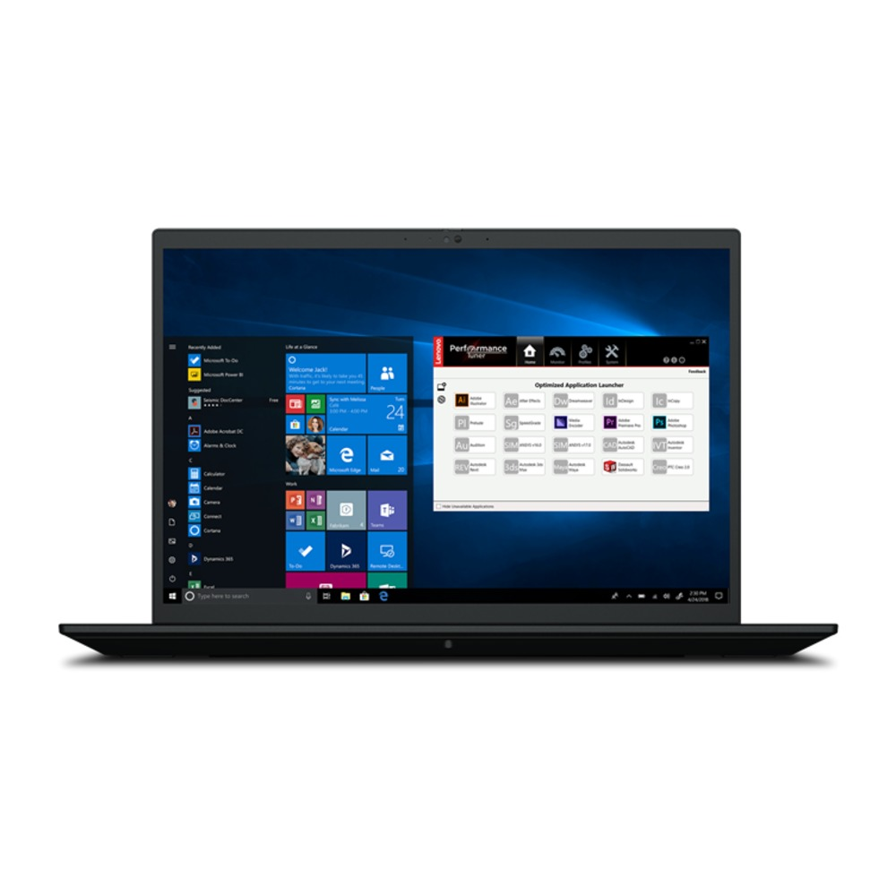Lenovo ThinkPad P1 Gen 4 2021 in Zwart