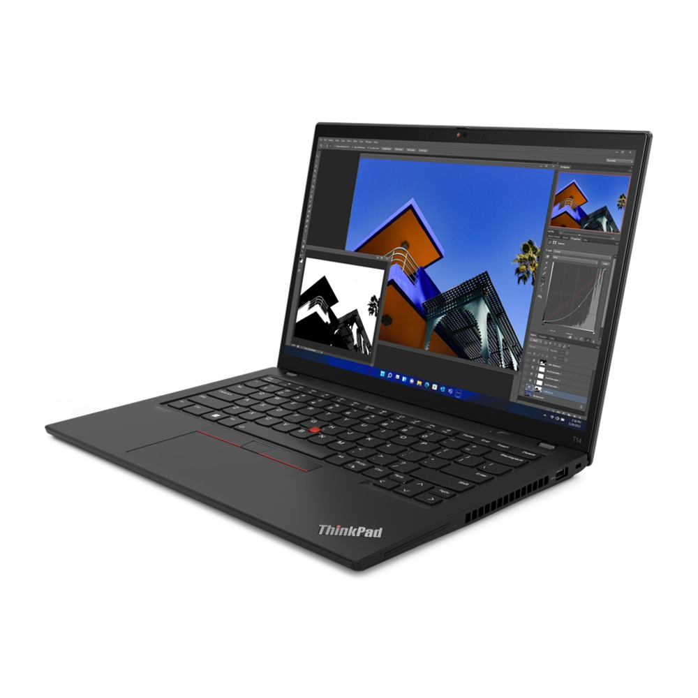 Lenovo ThinkPad T14 Gen 3 (2022) in Zwart, foto 2