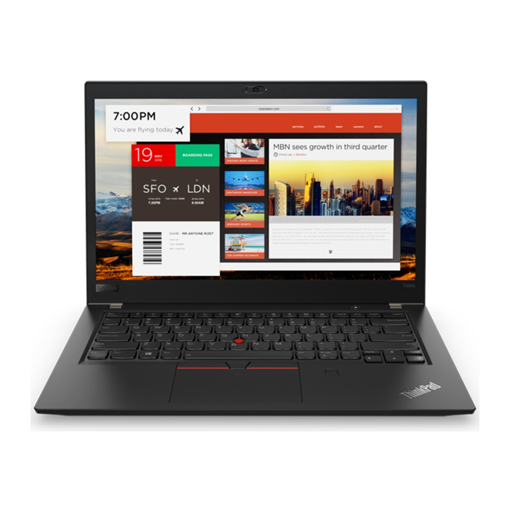 Lenovo ThinkPad T480s 2018 in Zwart