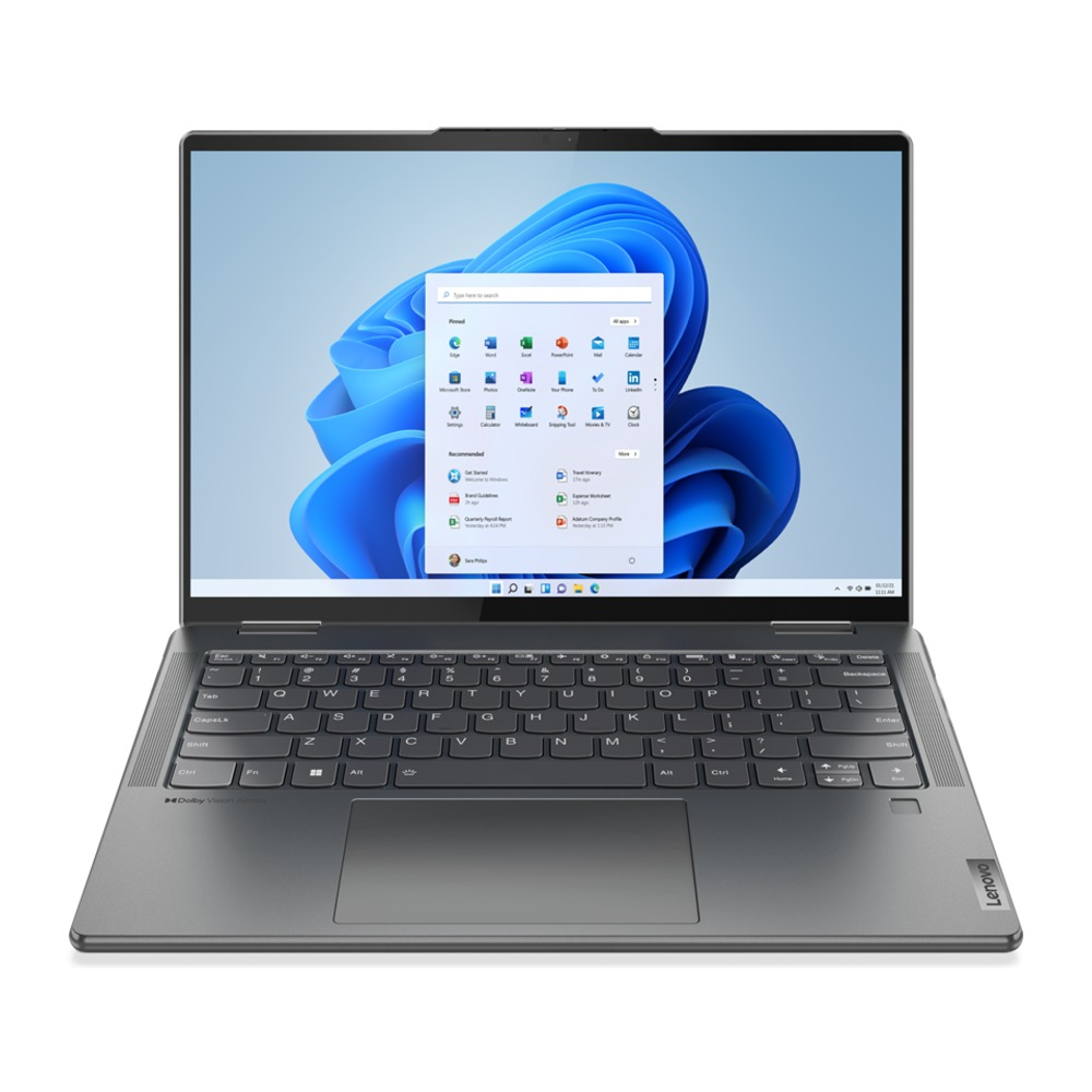 Lenovo Yoga 7 14IAL7 2022 in Grijs