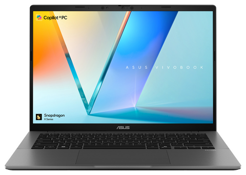 Asus Vivobook S14 S3407 14" | Snapdragon X Grijs