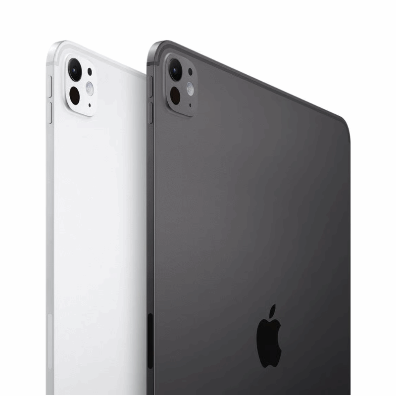 iPad Pro 11 2024 7e generatie Spacezwart en wit