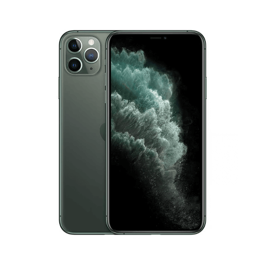 iPhone 11 Pro Max 512GB Middernacht groen voorkant