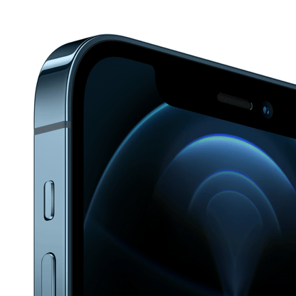 iPhone 12 Pro 128GB Oceaanblauw hoek