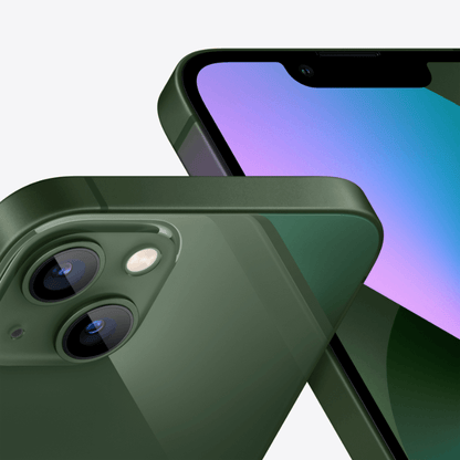 iPhone 13 512GB Groen schuin aanzicht