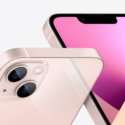 iPhone 13 512GB Roze schuin aanzicht