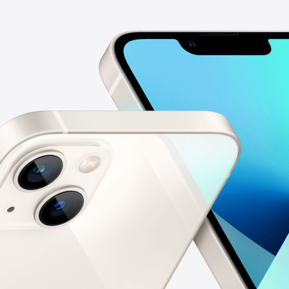 iPhone 13 512GB Witgoud schuin aanzicht