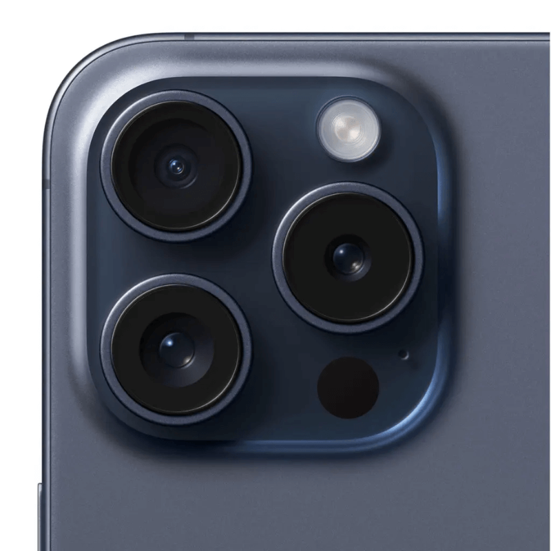iPhone 15 Pro 1TB Blauw Titanium camera