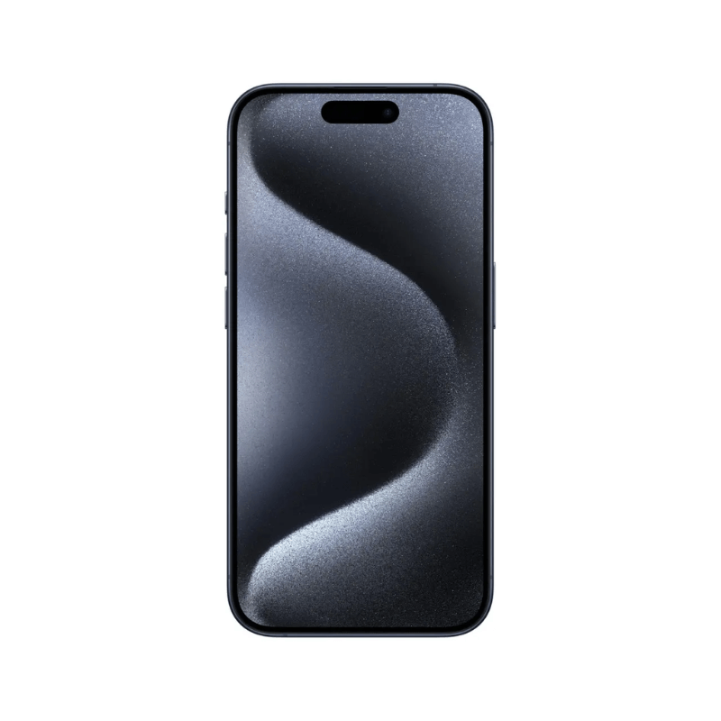 iPhone 15 Pro 1TB Blauw Titanium voorkant