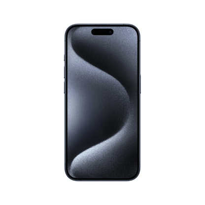 iPhone 15 Pro 1TB Blauw Titanium voorkant