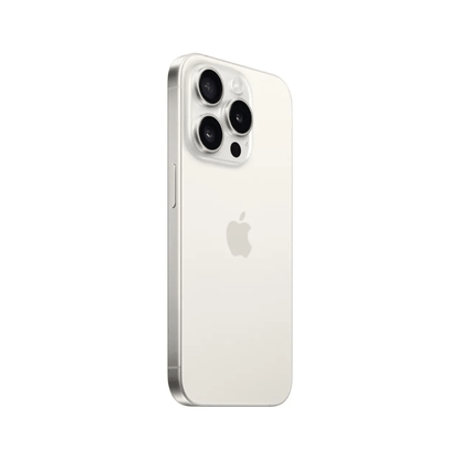 iPhone 15 Pro 1TB Wit Titanium achterkant