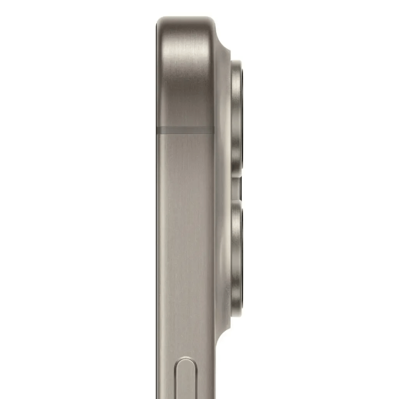 iPhone 15 Pro 512GB Naturel Titanium zijkant camera